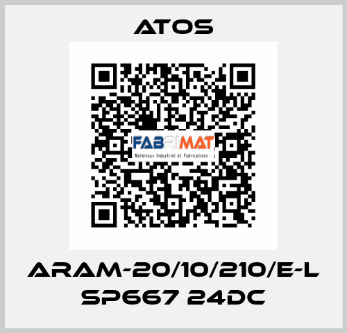 ARAM-20/10/210/E-L SP667 24DC Atos