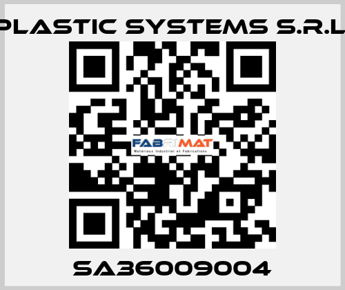 SA36009004 Plastic Systems S.r.l.