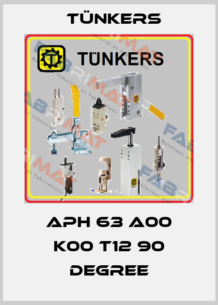 APH 63 A00 K00 T12 90 Degree Tünkers