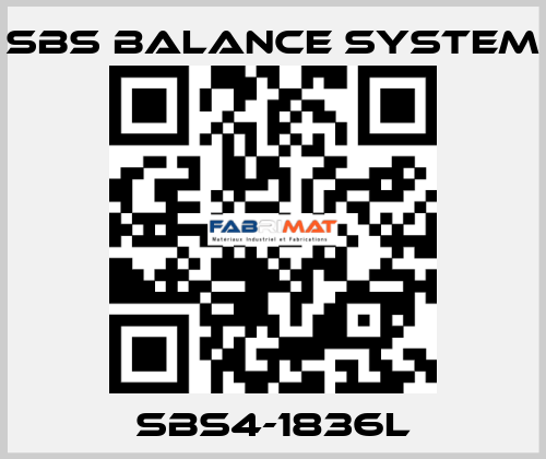 SBS4-1836L SBS BALANCE SYSTEM