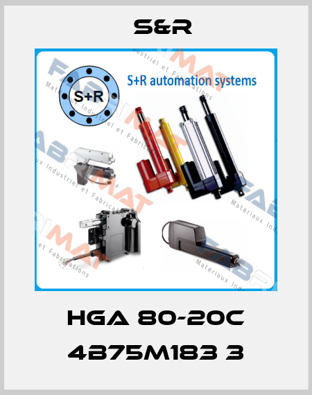 HGA 80-20C 4B75M183 3 S&R