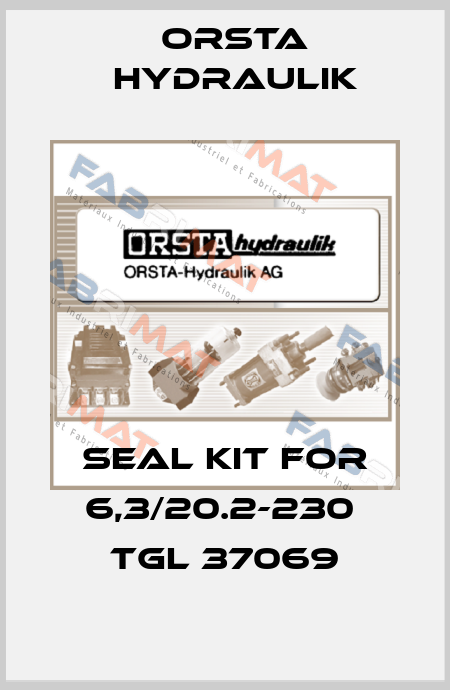seal kit for 6,3/20.2-230  TGL 37069 Orsta Hydraulik