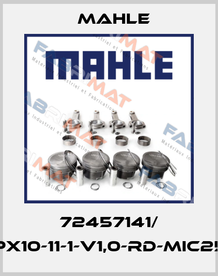 72457141/ PX10-11-1-V1,0-RD-MIC25 MAHLE