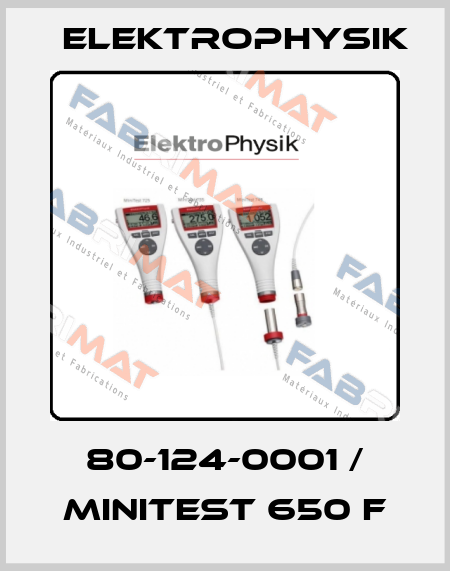 80-124-0001 / MiniTest 650 F ElektroPhysik