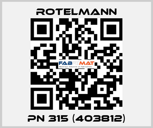 PN 315 (403812) Rotelmann