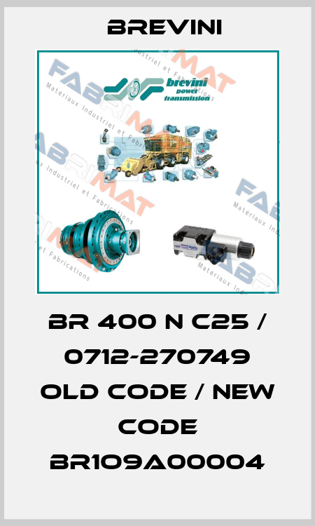 BR 400 N C25 / 0712-270749 old code / new code BR1O9A00004 Brevini