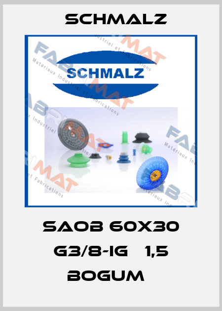 SAOB 60X30 G3/8-IG   1,5 BOGUM   Schmalz