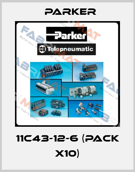 11C43-12-6 (pack x10) Parker