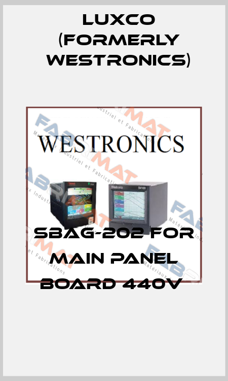 SBAG-202 FOR MAIN PANEL BOARD 440V  Luxco (formerly Westronics)