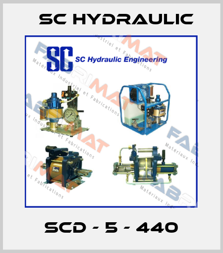 SCD - 5 - 440 SC Hydraulic