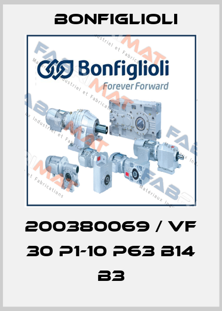 200380069 / VF 30 P1-10 P63 B14 B3 Bonfiglioli