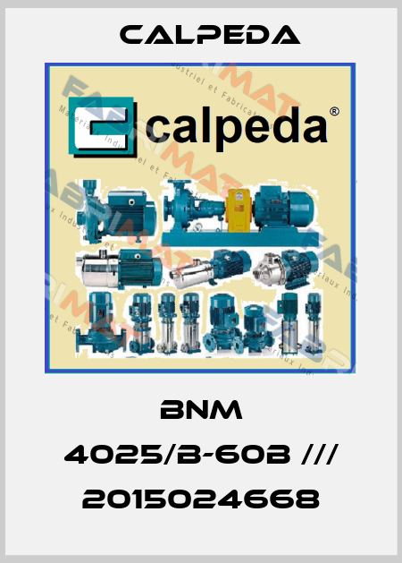 BNM 4025/B-60B /// 2015024668 Calpeda