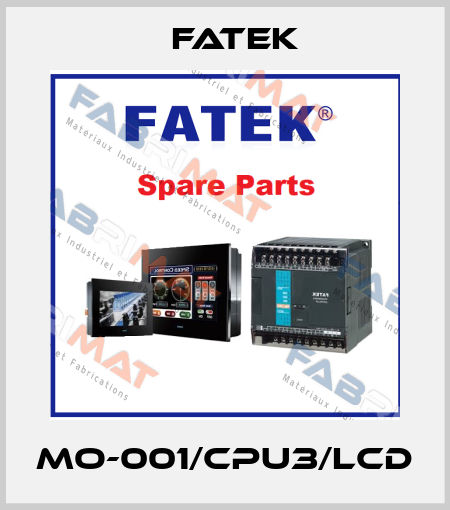 MO-001/CPU3/LCD Fatek