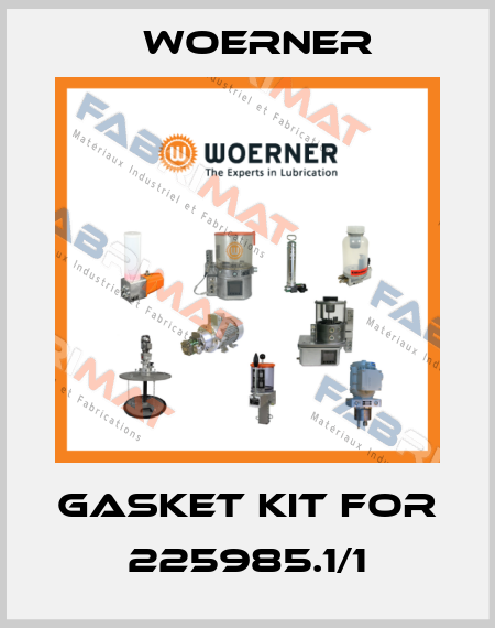 gasket kit for 225985.1/1 Woerner
