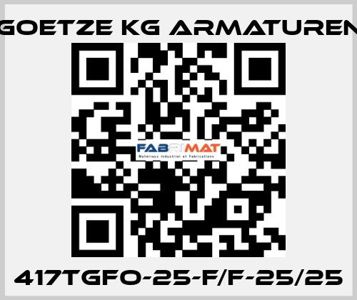 417tGFO-25-f/f-25/25 Goetze KG Armaturen