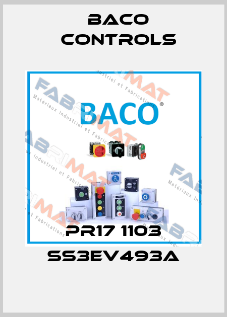 PR17 1103 SS3EV493A Baco Controls