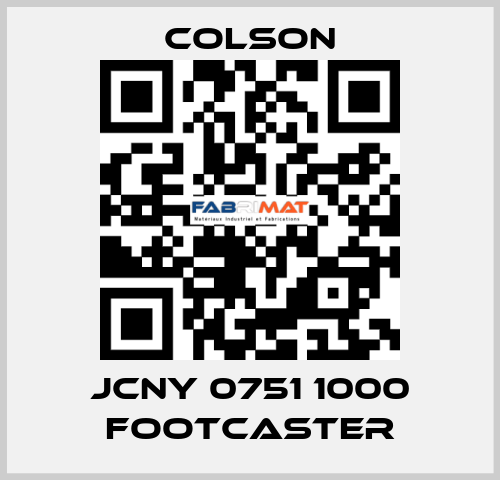 JCNY 0751 1000 FOOTCASTER Colson