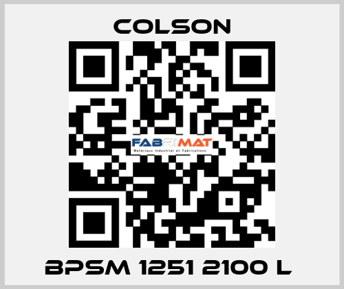 BPSM 1251 2100 L  Colson