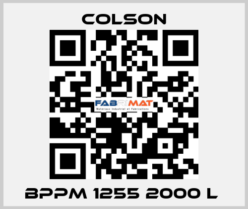 BPPM 1255 2000 L  Colson