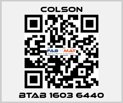 BTAB 1603 6440 Colson
