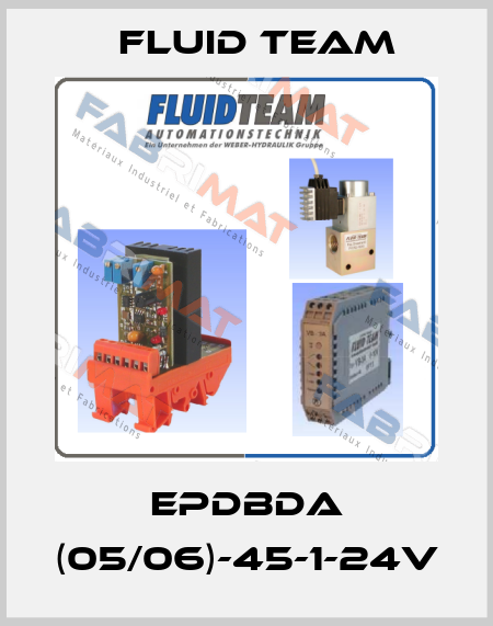 EPDBDA (05/06)-45-1-24V Fluid Team
