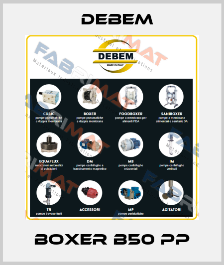 BOXER B50 PP Debem