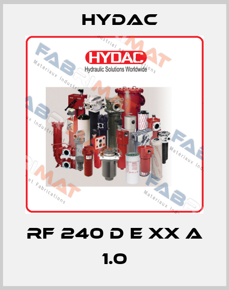 RF 240 D E XX A 1.0 Hydac