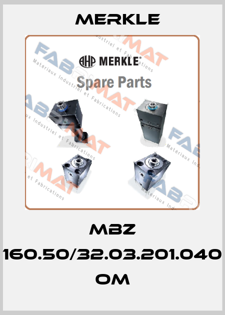 MBZ 160.50/32.03.201.040 OM Merkle