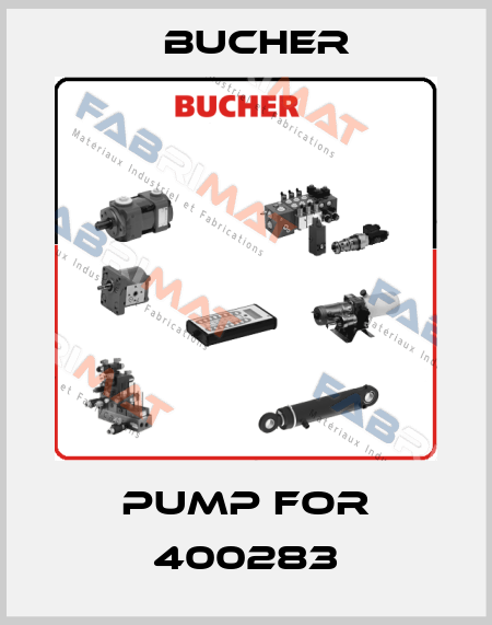 Pump for 400283 Bucher