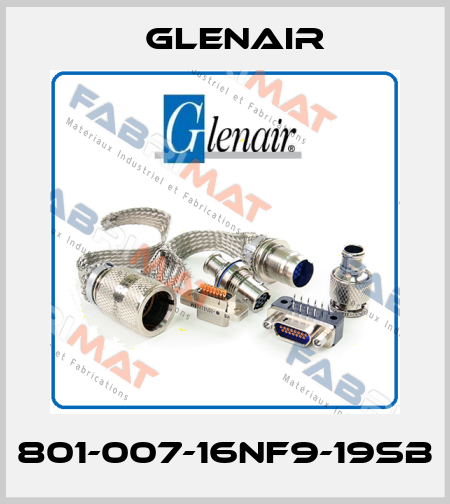 801-007-16NF9-19SB Glenair