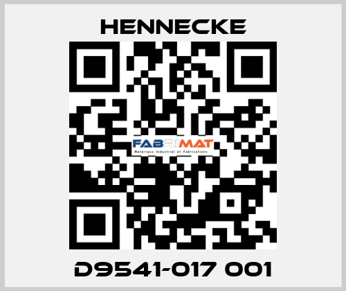 D9541-017 001 Hennecke