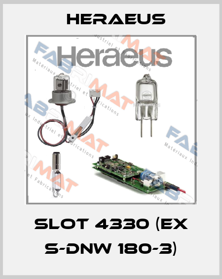 Slot 4330 (ex S-DNW 180-3) Heraeus