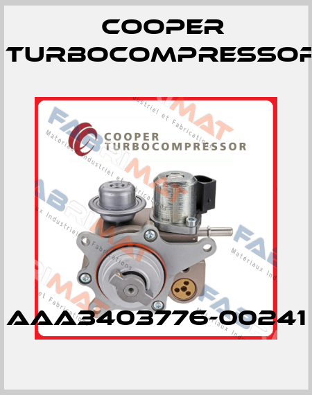 AAA3403776-00241 Cooper Turbocompressor