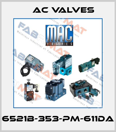 6521B-353-PM-611DA МAC Valves
