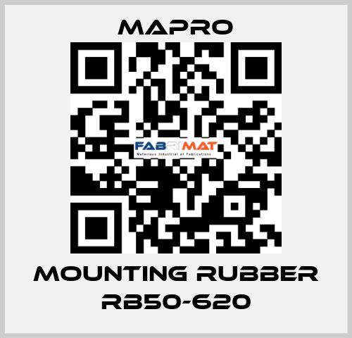 Mounting rubber RB50-620 Mapro