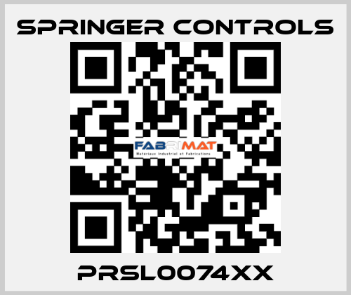 PRSL0074XX Springer Controls