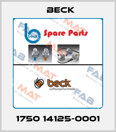 1750 14125-0001 Beck