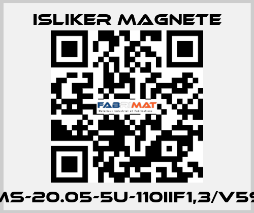 GMs-20.05-5U-110IIF1,3/V590 ISLIKER MAGNETE
