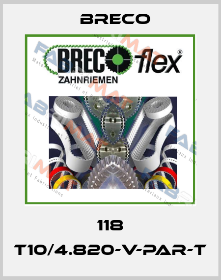118 T10/4.820-V-PAR-T Breco