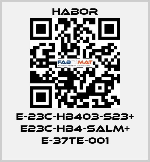 E-23C-HB403-S23+ E23C-HB4-SALM+ E-37TE-001 Habor