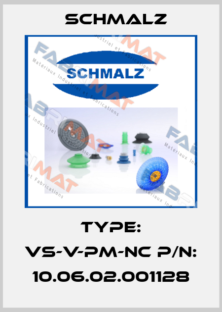 Type: VS-V-PM-NC P/N: 10.06.02.001128 Schmalz