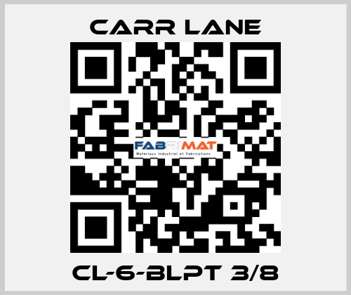 CL-6-BLPT 3/8 Carr Lane