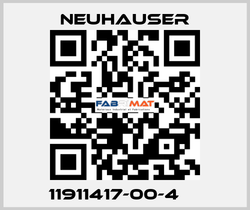 11911417-00-4     Neuhauser