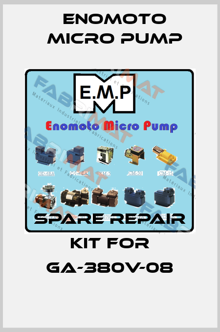 spare repair kit for GA-380V-08 Enomoto Micro Pump