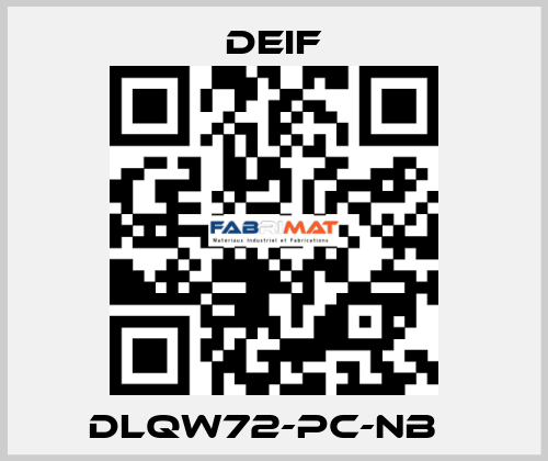 DLQW72-PC-NB   Deif