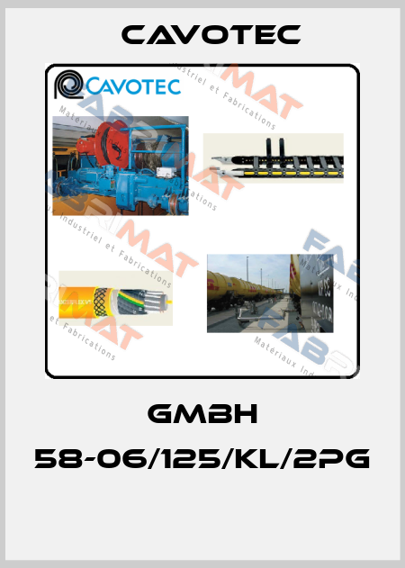 GMBH 58-06/125/KL/2PG   Cavotec