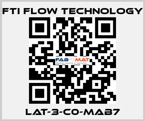 LAT-3-C0-MAB7 Fti Flow Technology