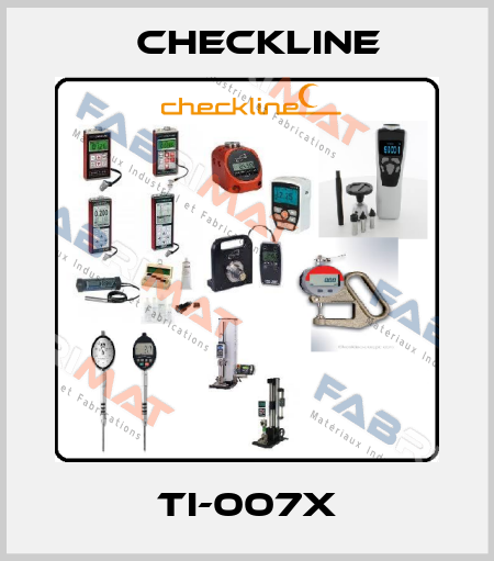 TI-007X Checkline