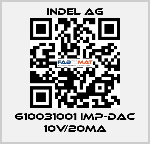 610031001 IMP-DAC 10V/20mA INDEL AG