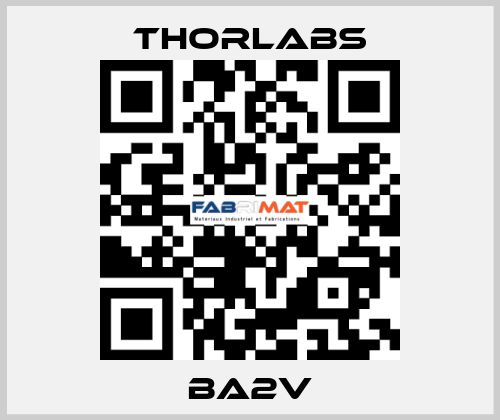 BA2V Thorlabs